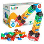 136-Piece Beblox Rocket Building Blocks Set