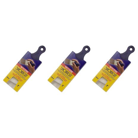 3-Pack Wooster Shortcut Paintbrush