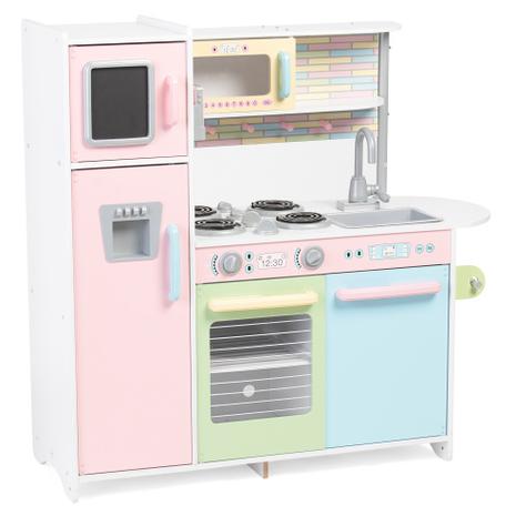 Uptown Pastel Wooden Play Kitchen Set