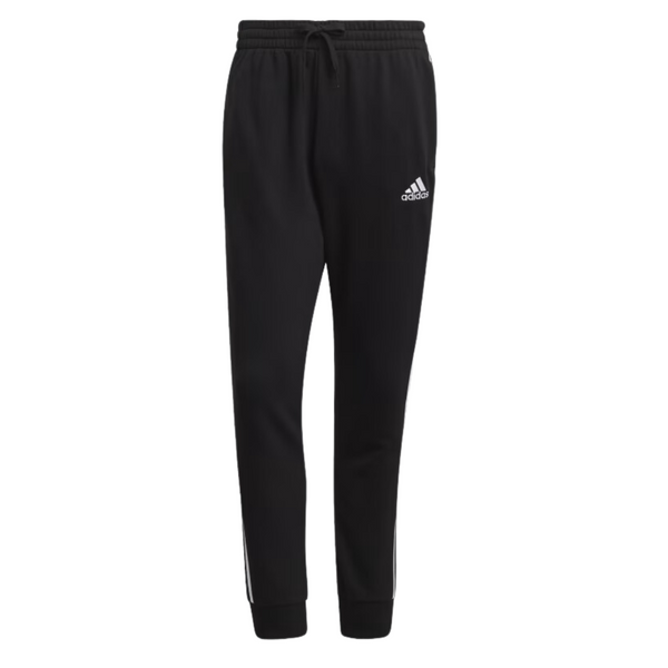 Adidas Essentials French Terry Tapered Cuff 3-Stripe Pants