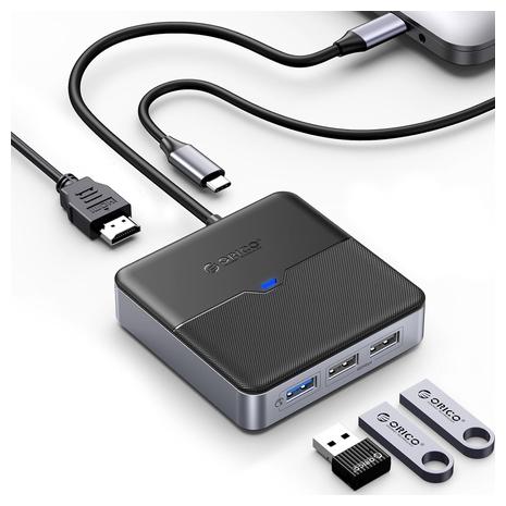 ORICO 5-in-1 USB C Docking Station w/ 4K HDMI & PD Charging