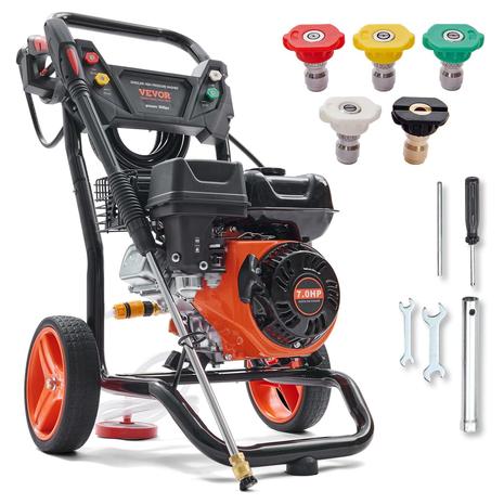 Gas Powered 3600 PSI 2.6 GPM Pressure Washer w/ Copper Pump