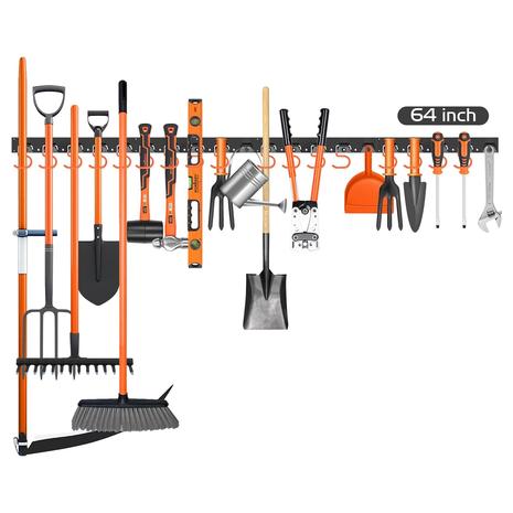 64" Wall Mount Storage Tool Organizer