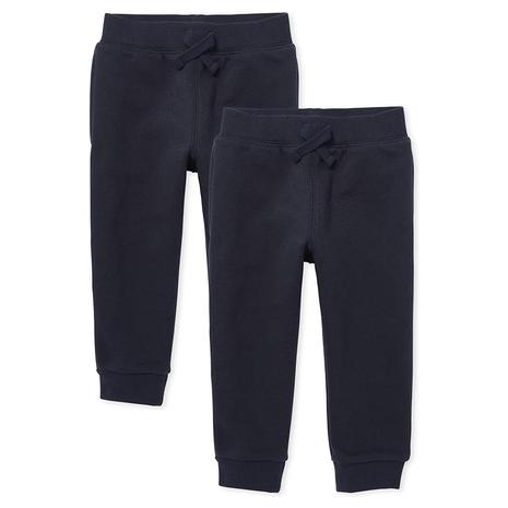 2-Pack The Children's Place Baby Boys' Active Fleece Jogger Pants