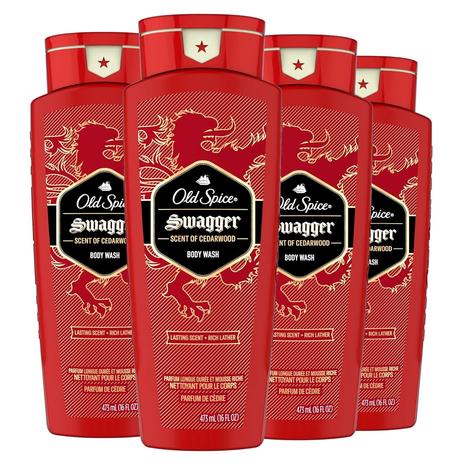 4 Old Spice Men's Body Wash