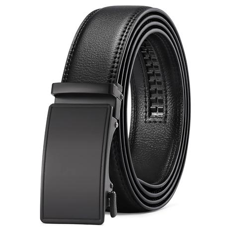 Men's Leather Buckle Belts