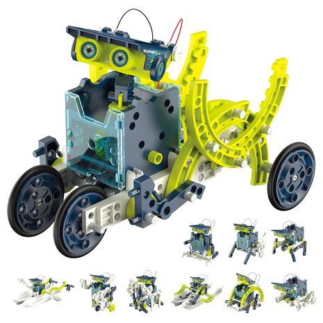 12-In-1 STEM Solar Robot Kit