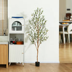 4, 5, Or 6 Foot Fake Tree Plants On Sale