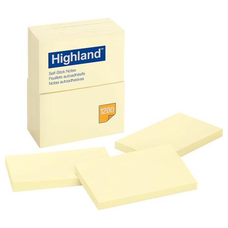 12-Pack Highland Sticky Notes