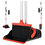 Heavy-Duty Broom & Dustpan With Long Handle