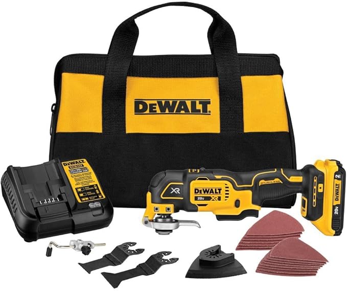 DEWALT 20V MAX Lithium-Ion Cordless Oscillating Tool Kit