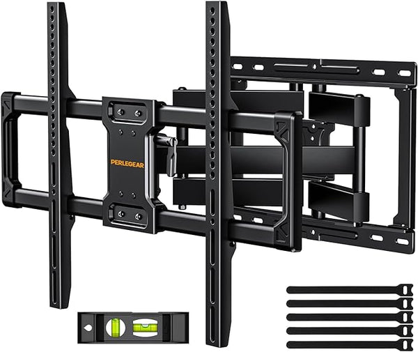 Perlegear Full Motion TV Wall Mount (for 37-82" TVs)