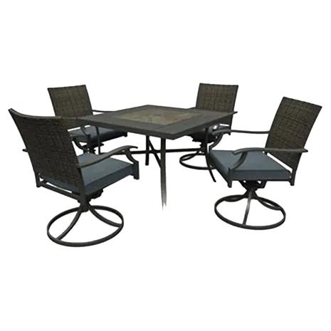 5-Piece Courtyard Belmont All-Weather Patio Furniture Set