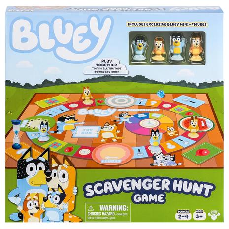 Bluey Scavenger Hunt Board Game