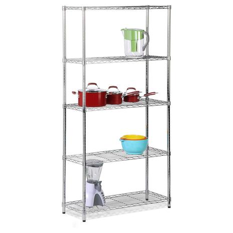 Honey-Can-Do 5-Tier Heavy-Duty Shelving Unit