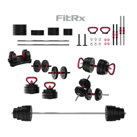 FitRx SmartBell  9-In-1 Adjustable Dumbbell & 5-In-1 Dumbbells & Barbell Weight Set On Sale!