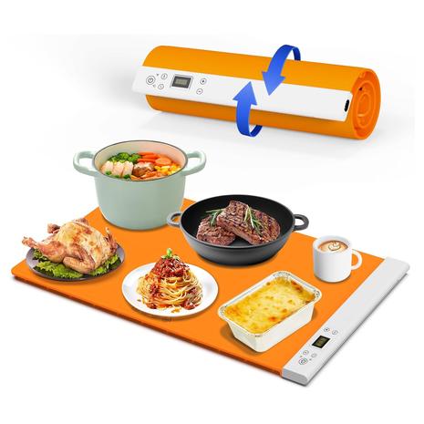 Food Warming Mat With 24 Hour Timer