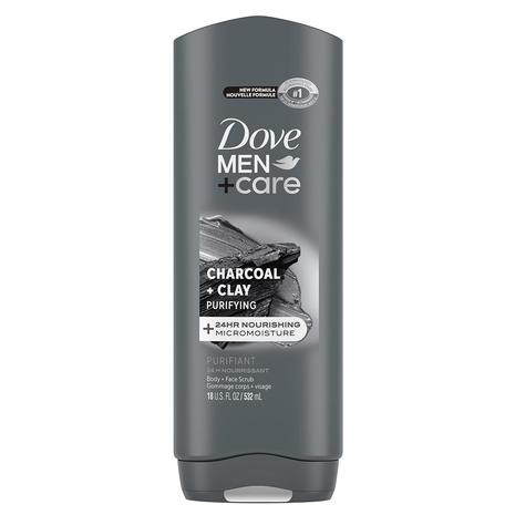 Dove Men +Care Charcoal Clay Body Wash