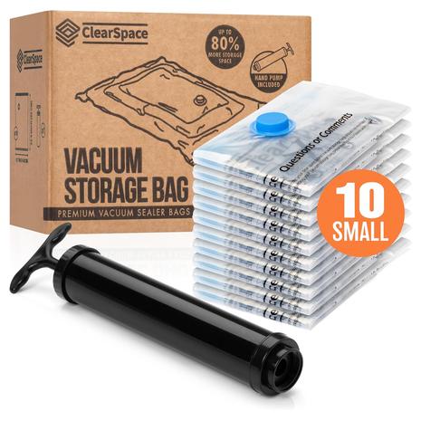 10 Small Space Saver Vacuum Seal Bags