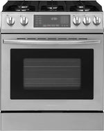 Insignia 4.8 Cu. Ft. Slide-In Gas Convection Range With Self Clean And Air Fry – Stainless Steel