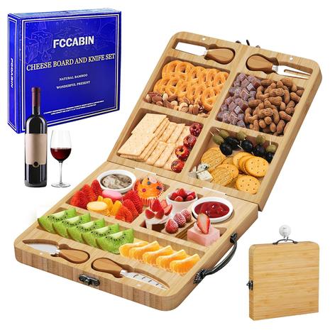 Foldable Charcuterie Board Set