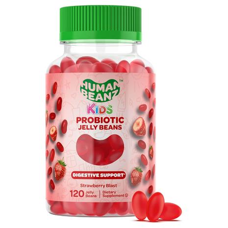 120 Human Beanz Probiotic Jelly Beans for Kids (OU)