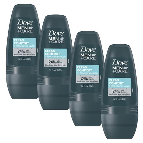 Dove Men+Care Clean Comfort Roll on Deodorant