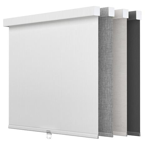 Cordless Blackout Pull-Down Window Shades with Valance