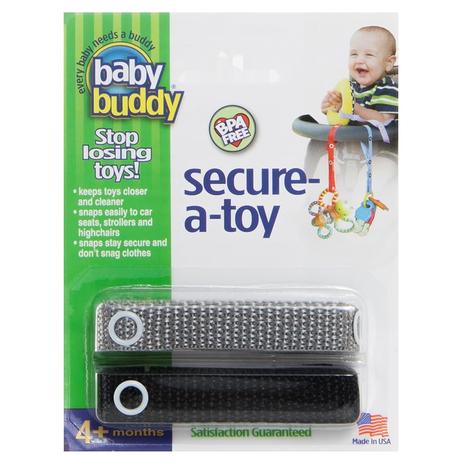 2 Baby Buddy Secure-a-Toys