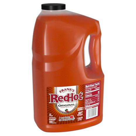 Frank’s RedHot Original Cayenne Pepper Hot Sauce 1 Gallon Container