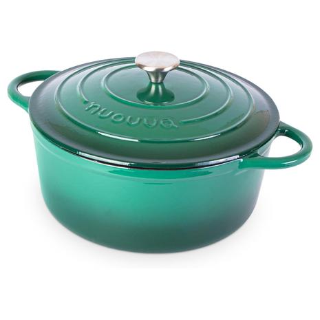 6.4 Qt Cast Iron Dutch Oven w/ Lid