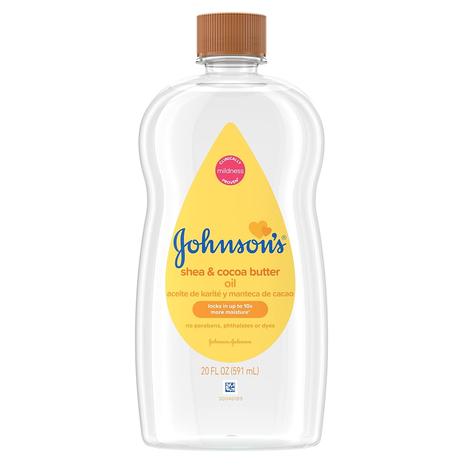 Johnson's Shea & Cocoa Butter Baby Oil