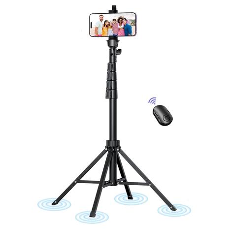 62" Selfie Stick Tripod w/ Bluetooth Remote