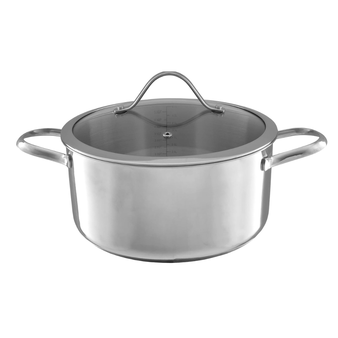 Classic Cuisine 6 Quart Stainless Steel Stock Pot