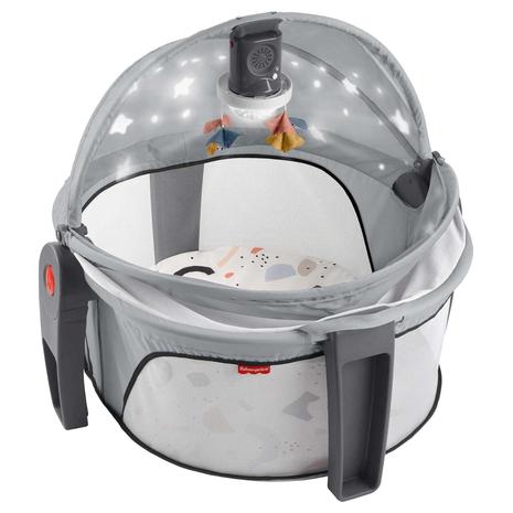 Fisher-Price Portable Baby Bassinet Deluxe On-The-Go Projection Dome