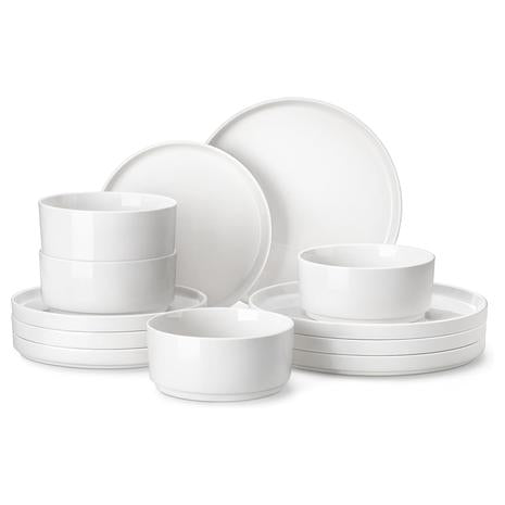 12 Pieces Porcelain Dinnerware Set