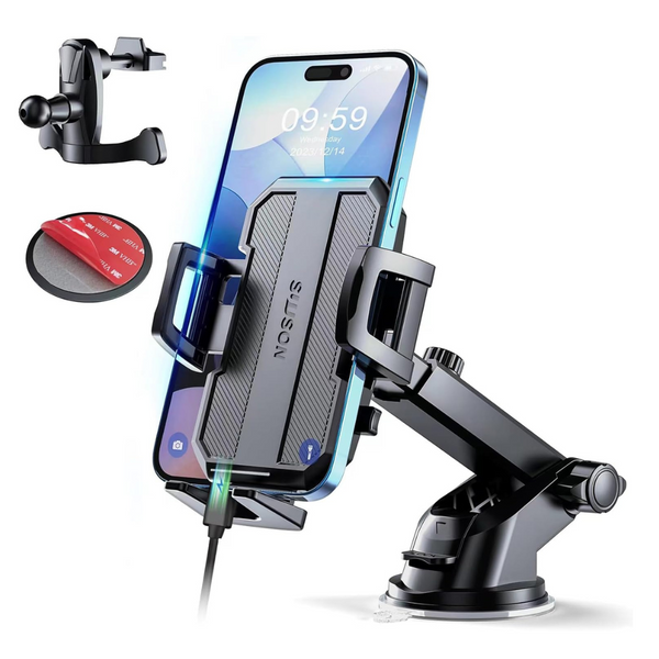 3-in-1 Car Phone Holder Mount