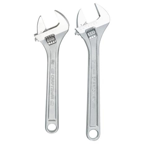 2-Piece Craftsman Adjustable Wrench Set