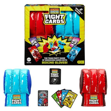 Mattel Games Rock Em Sock Em Robots Fight Cards Card Game