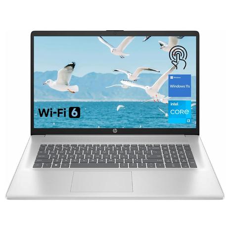 HP Premium Laptop (17.3" Touchscreen, i3-N305, 16GB DDR4, 128GB eMMC + 1TB SSD)