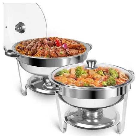 2 Chafing Dish Buffet Sets