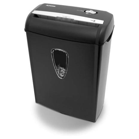 Aurora 8-Sheet Cross-Cut Paper/Credit Card Shredder