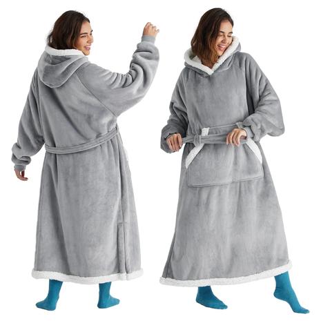 Adult Wearable Blanket Hoodie