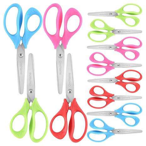 12 Pack Kids Safety Scissors