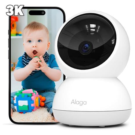 360° Pan & Tilt AI-Powered Motion Detection WiFi Security Camera w/ Alexa & Google Assistant