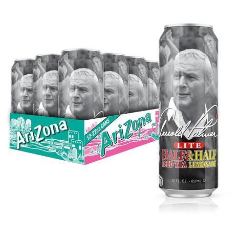 12 Big Cans Arizona Arnold Palmer Half and Half