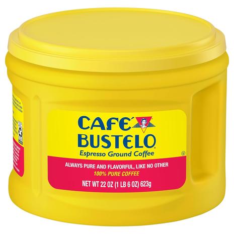 6 Packs Of Café Bustelo Espresso Dark Roast Ground Coffee