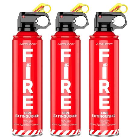 3 Fire Extinguishers