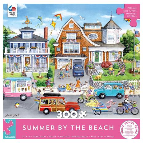 300-Piece Summer By The Beach Jigsaw Puzzle