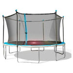 14' Trampoline With Safety Enclosure And Flash Lite Zone